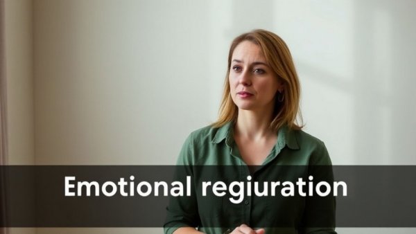 Confident woman sharing mental health tips on emotional regulation.