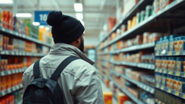 San Antonio crime reports: CCTV footage showing a person in a store.