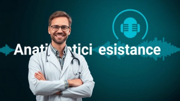 Doctor discusses antibiotic resistance in our food supply on podcast.