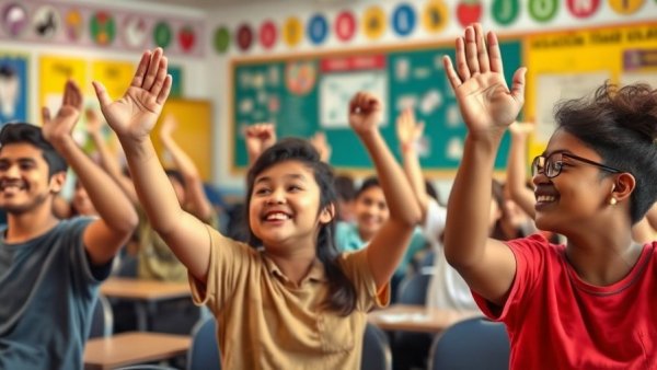 Idaho education funding restored, engaged students in a classroom