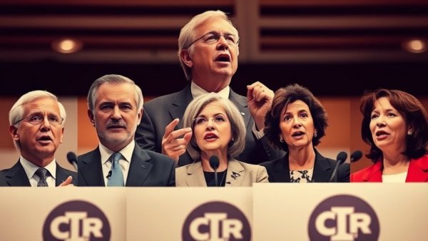 Dynamic collage capturing Texas politics news moment