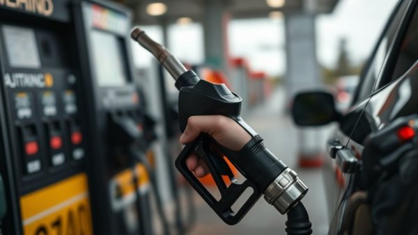 Filling up at gas station: IRS mileage rate increase 2026 context.