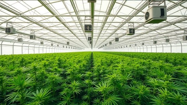 Texas hemp industry greenhouse showcasing new regulations for cultivation.