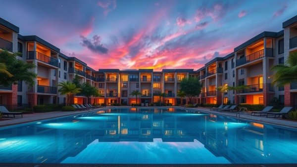 Dallas developer invests in affordable housing complex with pool