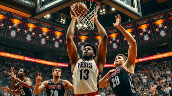 NBA's Top 10 Plays of the Night: Players battling near the hoop.