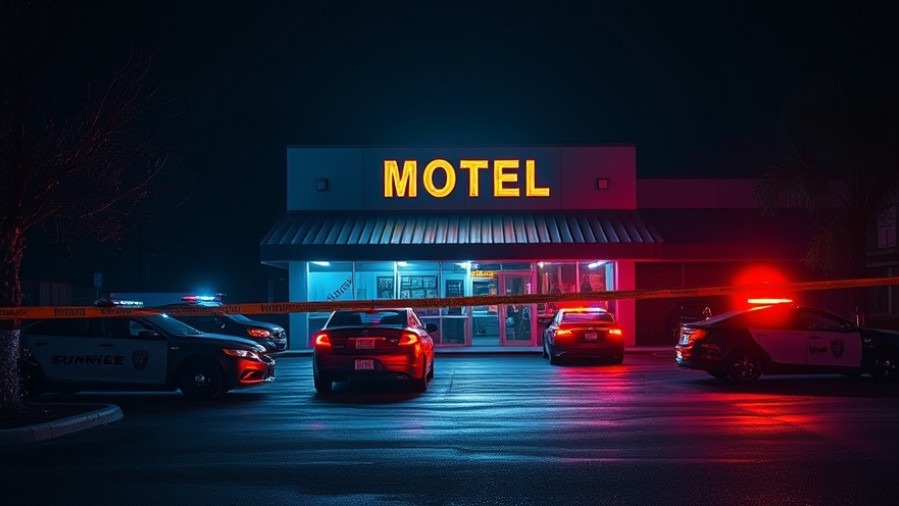 Police investigation at Sunrise Motel highlighting San Antonio community safety concerns.