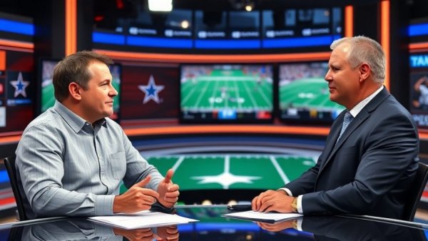 Dallas Cowboys loss to Giants discussed by commentators in studio.