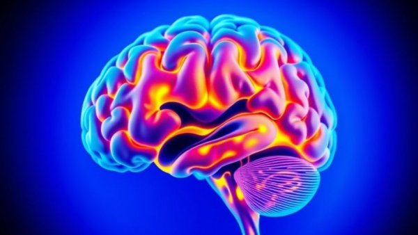 Colorful MRI scan illustrating personalized depression treatments.