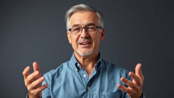 Seminar on mental wellness for seniors, professional presentation