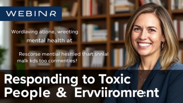 Mental health techniques for seniors: Webinar on toxic environments.