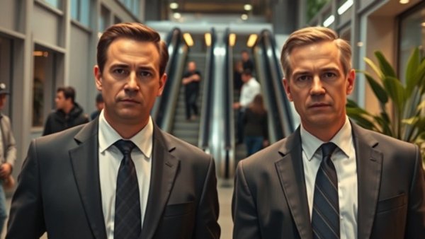 Public figures discussing Rubio's plan for Venezuela in a crowded hall.