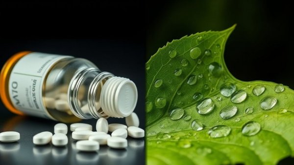 Moringa Oleifera benefits for diabetes and longevity illustrated through natural vs synthetic sources.