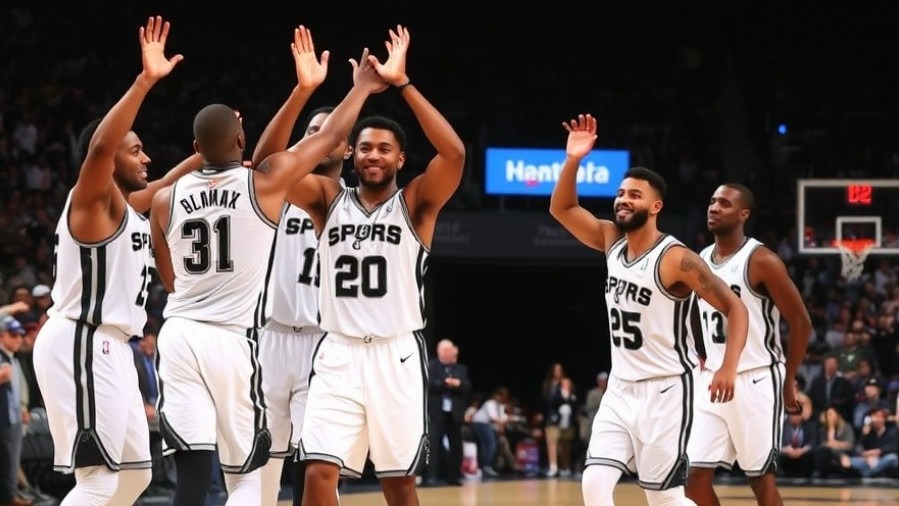 Spurs vs. Celtics Highlights event poster with player portraits, January 10, 2026.