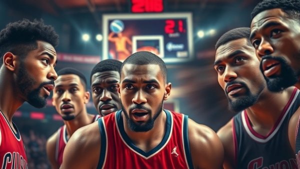 NBA's Nightly Recap featuring dynamic game highlights.