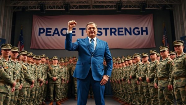 Group at air defense operations cell Qatar during event at Al Udeid Air Base.