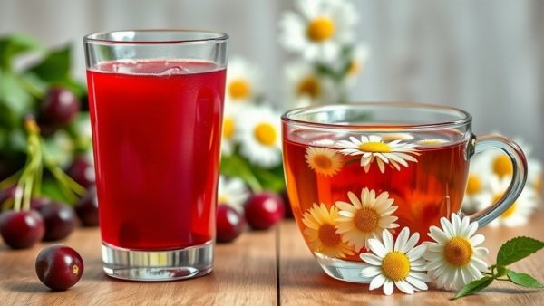 Juice and tea for healthy aging sleep tips.