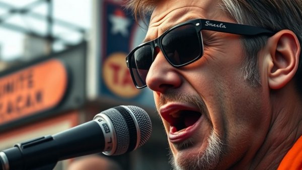 Frederick Haynes Congress speaker passionately addressing crowd.