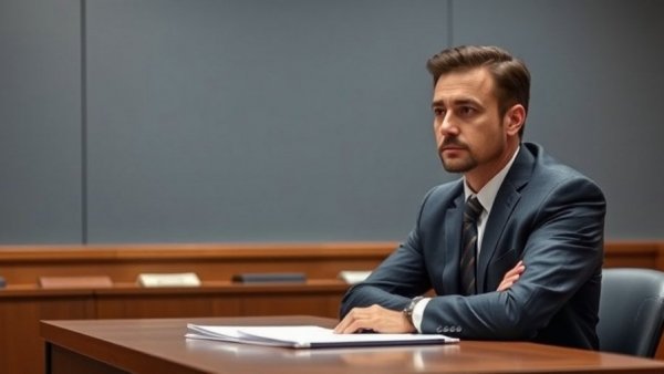 Uvalde school shooting trial witness seated in courtroom.