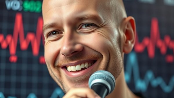 Close-up of a smiling man discussing VO₂ accuracy in wearables.