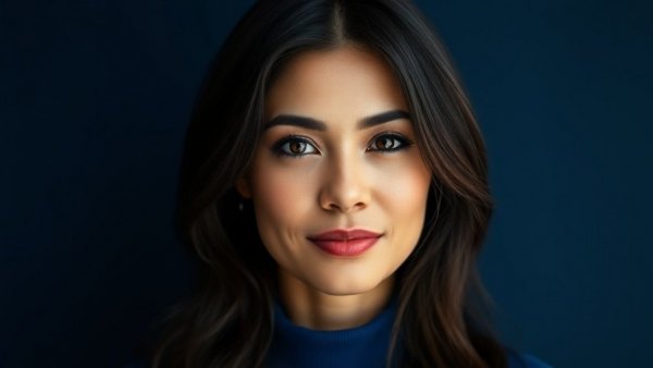 Calm portrait of a woman related to SIX Broadway production.