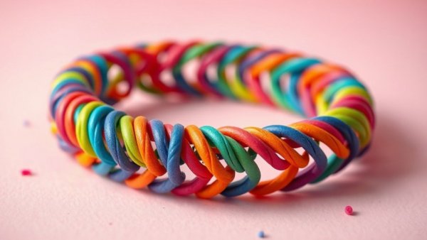 Colorful 'BFF' friendship bracelet symbolizing friendship breakups reconciliation.