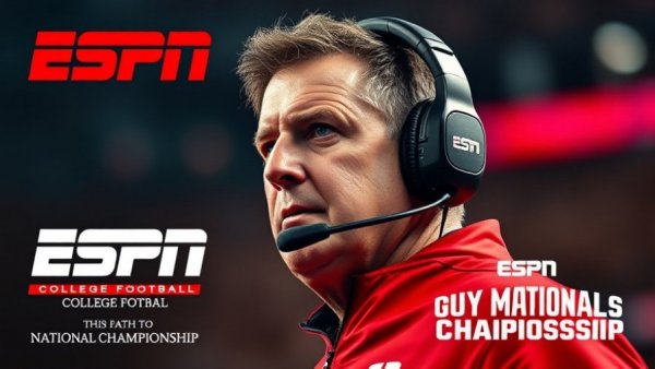 Indiana Hoosiers' path to title in ESPN College Football broadcast.