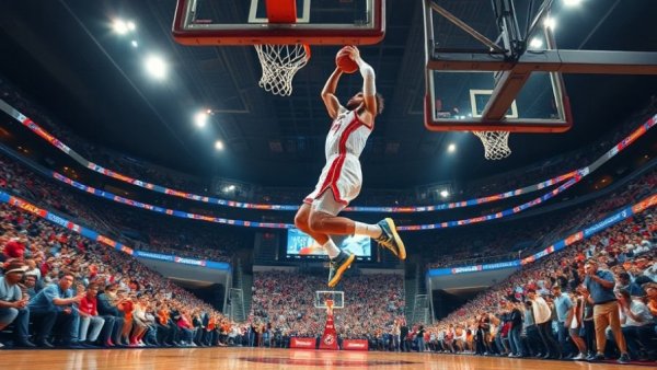 NBA Top Plays January 18 2026 intense slam dunk moment on court.