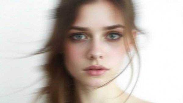 Abstract portrait illustrating signs of toxic independence.