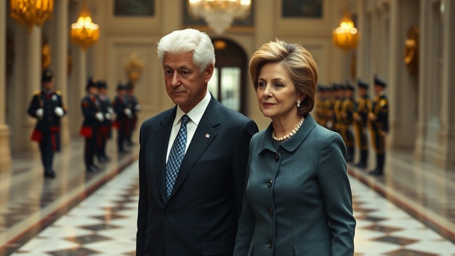 Older couple attending formal event in grand hall, contempt of Congress resolutions.
