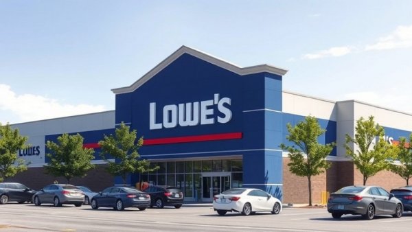 Lowe's opening in Celina store exterior with parked cars.