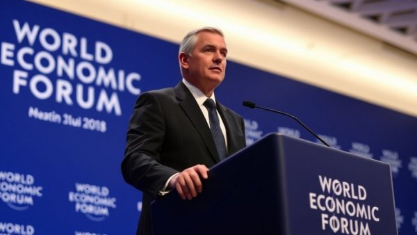 Speaker at World Economic Forum conference event.