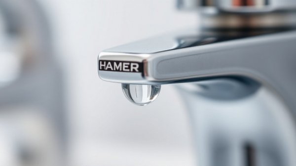 Close-up of dripping chrome faucet to prevent freezing pipes.
