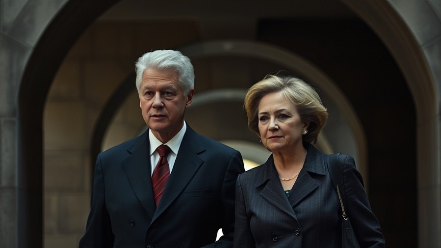 Former political figures in a ceremonial setting with honor guard.