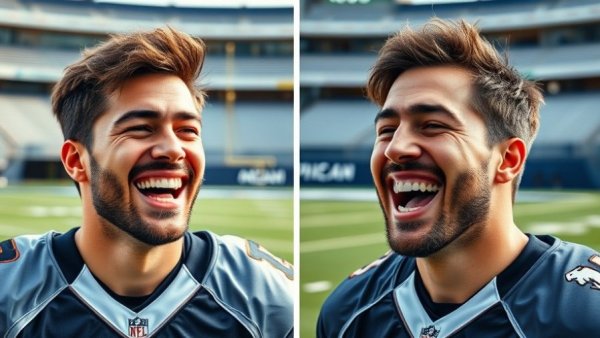 Sassy Grandmas in Viral Short Videos: humorous sports image comparison