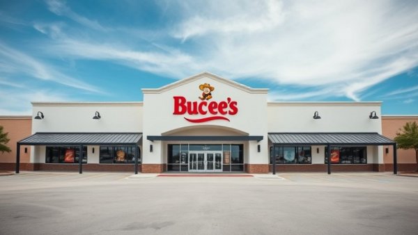 Impact of Boerne Buc-ee's on local business with store exterior.