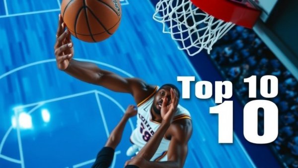 NBA Highlights January 22 2026: Top 10 slam dunk action shot.