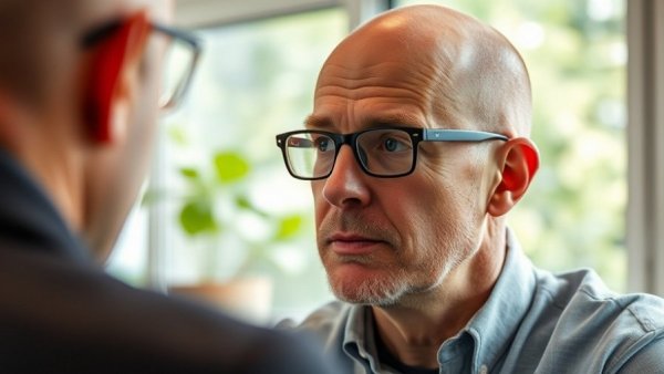 Curt Cignetti Indiana football discussion with a thoughtful expression.