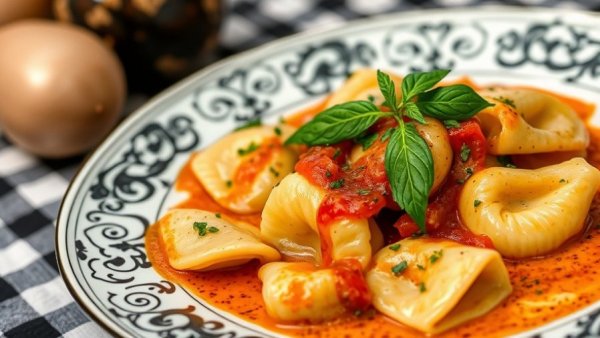 Tortellini dish at a counter-service Italian restaurant in Hyde Park.