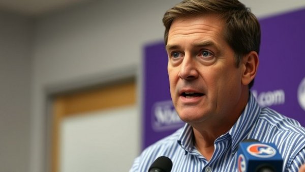 Dabo Swinney speaking at a press conference about college football.