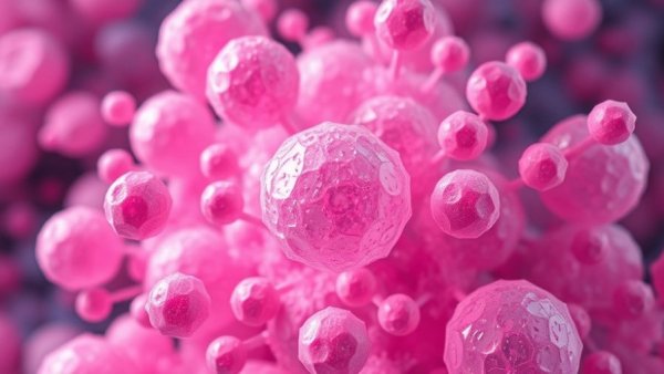 3D molecular structure illustrating low sodium health impact.