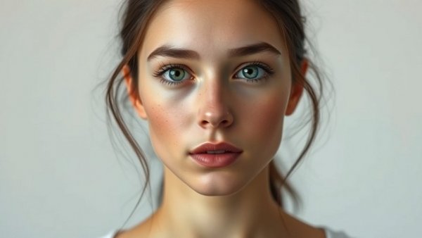 Photorealistic DNA reconstruction of Beachy Head Woman face.