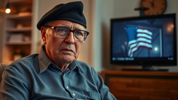 Veteran discusses the theft of his American flag, night footage of the incident.