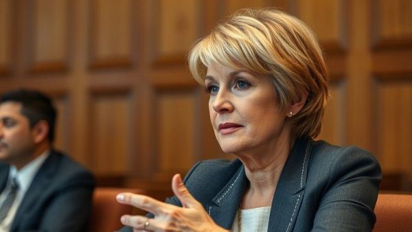 Woman discussing Affordable Care Act and inflation in healthcare.