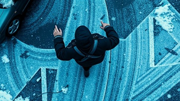 Fort Worth store manager assists in winter storm.