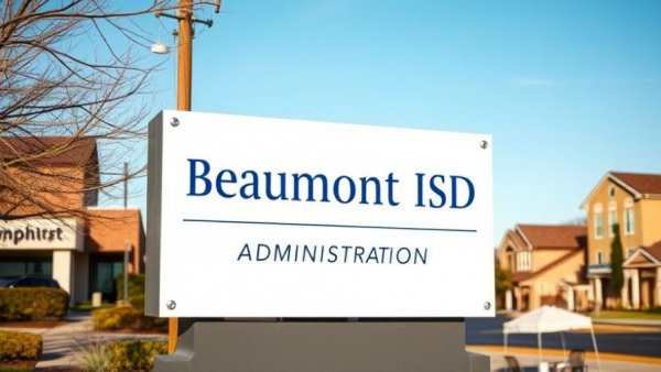 Beaumont ISD administration sign amidst Texas school takeovers.