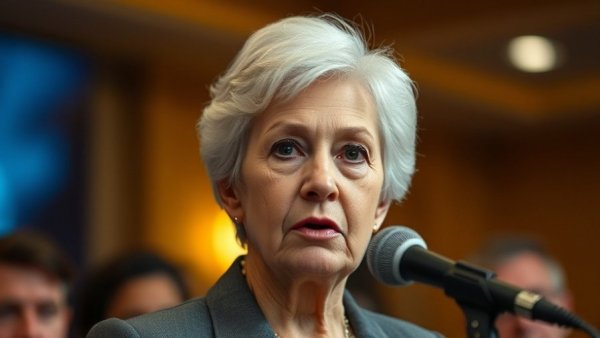 Elderly woman speaking on DHS reforms after Alex Pretti killing.