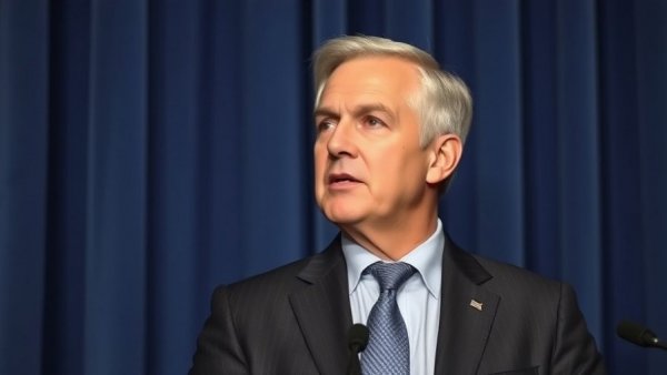 Contemplative mature man speaking; why the Fed held interest rates steady.