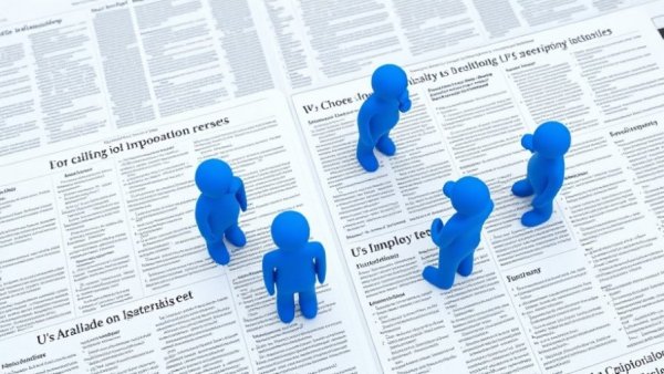 Houston job market trends represented by blue figures on job ads.