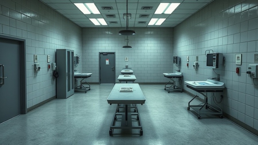 Charles Victor Thompson behind prison glass, thoughtful expression.