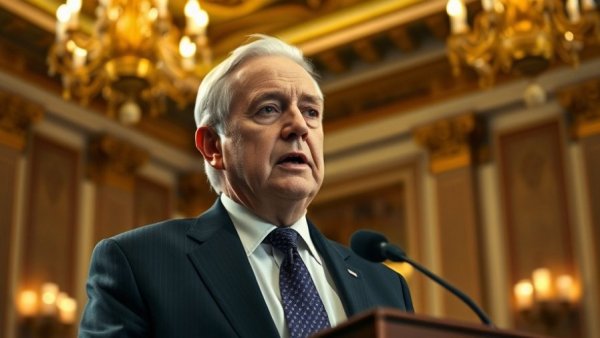 Government official discussing funding package for immigration reform.